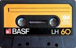 Compact Cassette BASF LH 60 Type I Normal 1978 Brazil