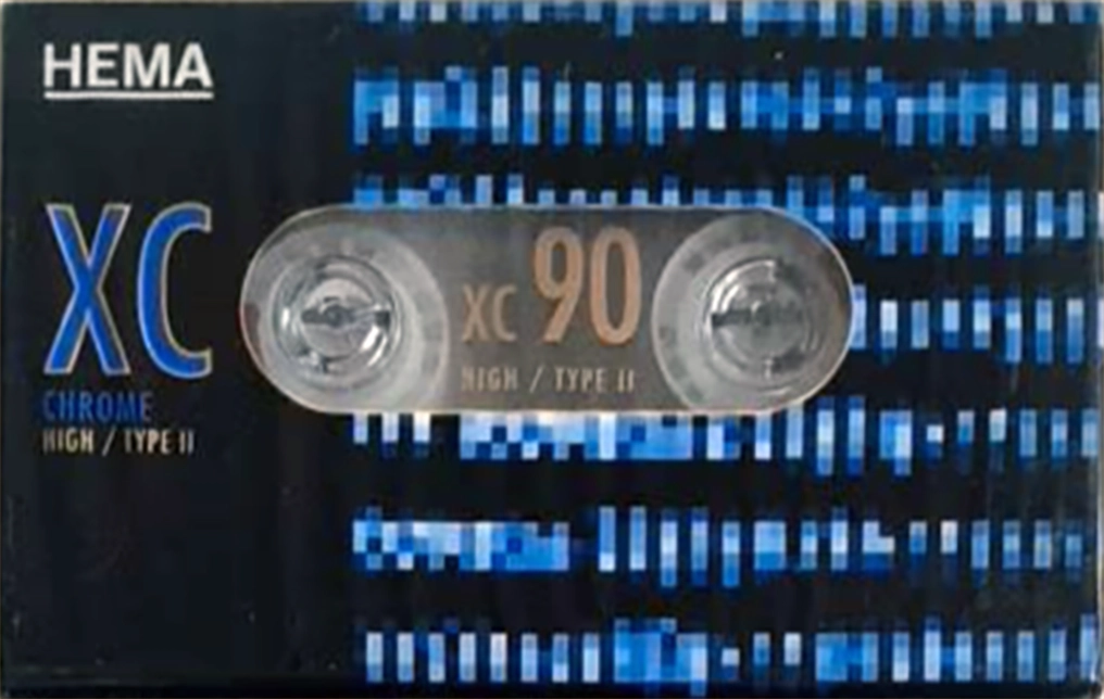 Compact Cassette Hema XC 90 Type I Normal 1995 Netherlands