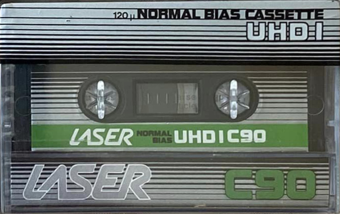 Compact Cassette Laser UHD I 90 Type I Normal 1991 USA