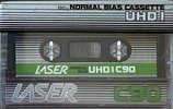 Compact Cassette Laser UHD I 90 Type I Normal 1991 USA