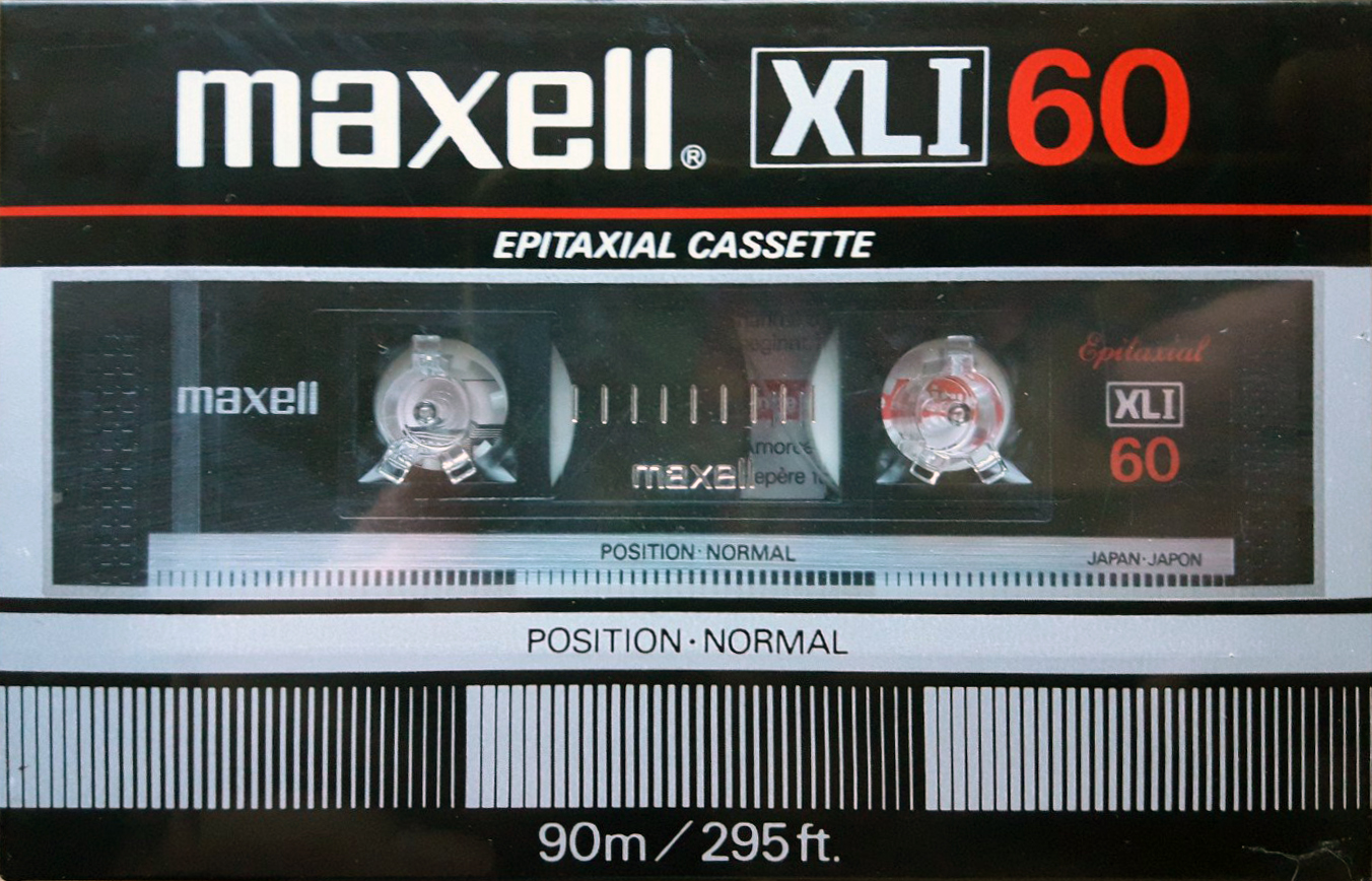 Compact Cassette Maxell XLI 60 Type I Normal 1982 Europe