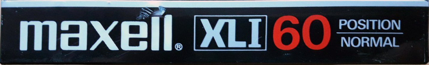 Compact Cassette Maxell XLI 60 Type I Normal 1982 Europe