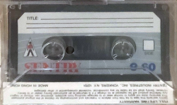 Compact Cassette Sentry 60 Type I Normal USA