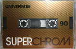 Compact Cassette Universum Super 90 Type II Chrome 1986 Europe