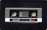 Compact Cassette Maxell UD 60 Type I Normal 1980 Japan