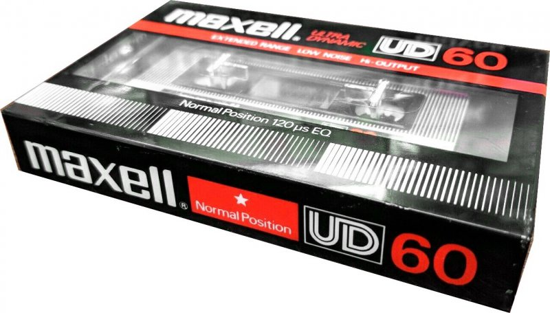 Compact Cassette Maxell UD 60 Type I Normal 1980 Japan