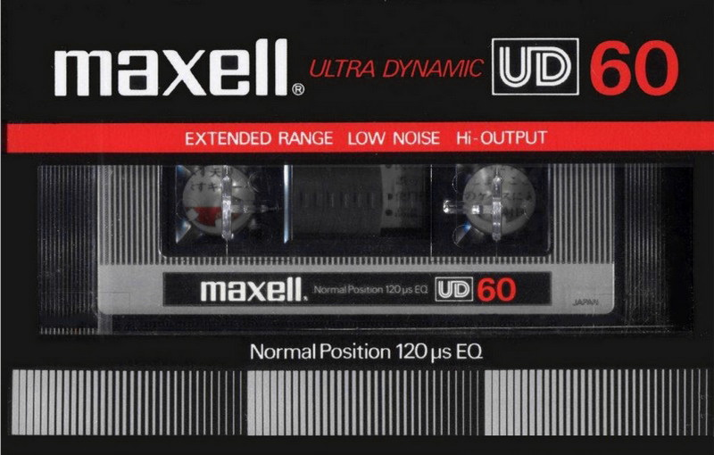 Compact Cassette Maxell UD 60 Type I Normal 1980 Japan