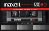 Compact Cassette Maxell UD 60 Type I Normal 1980 Japan