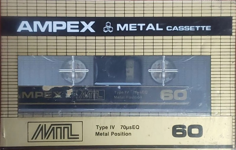 Compact Cassette:  Ampex - MTL 60