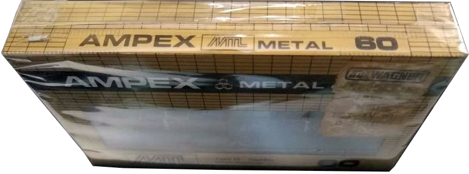 Compact Cassette Ampex MTL 60 Type IV Metal 1986 Latin America