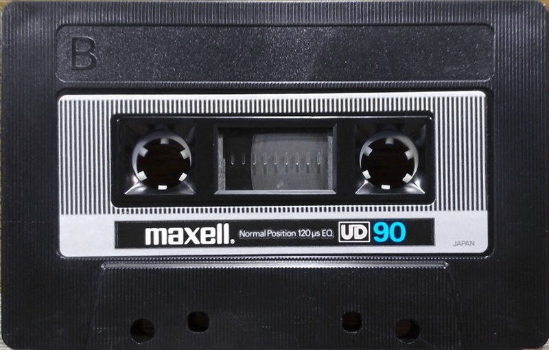 Compact Cassette Maxell UD 90 Type I Normal 1980 Europe