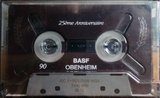 Compact Cassette BASF TP II Reference Maxima 90 "Obenheim 25 year Anniversary" Type II Chrome 1993 Europe