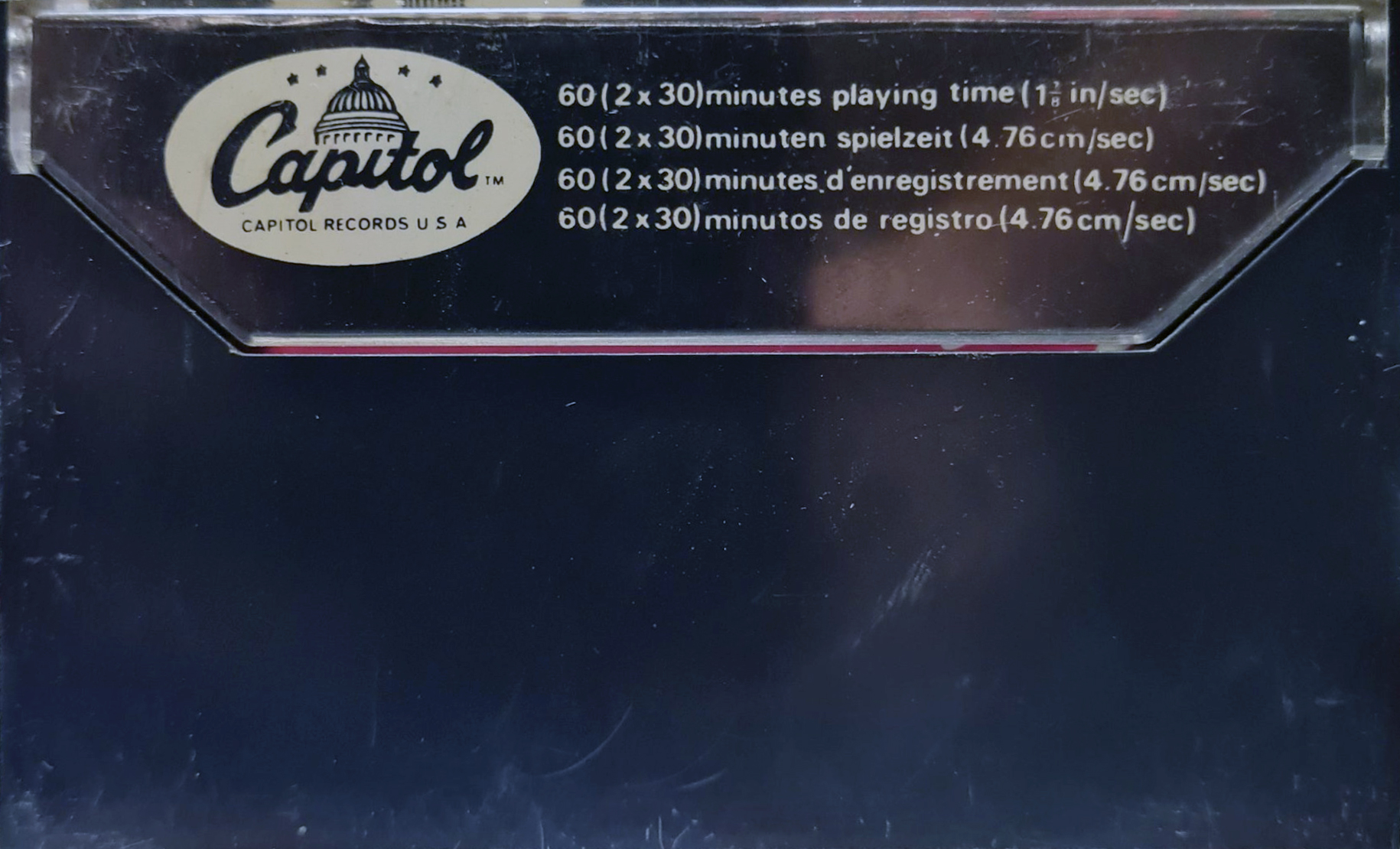 Compact Cassette Capitol UFO 60 Type I Normal 1974 USA