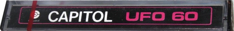 Compact Cassette Capitol UFO 60 Type I Normal 1974 USA