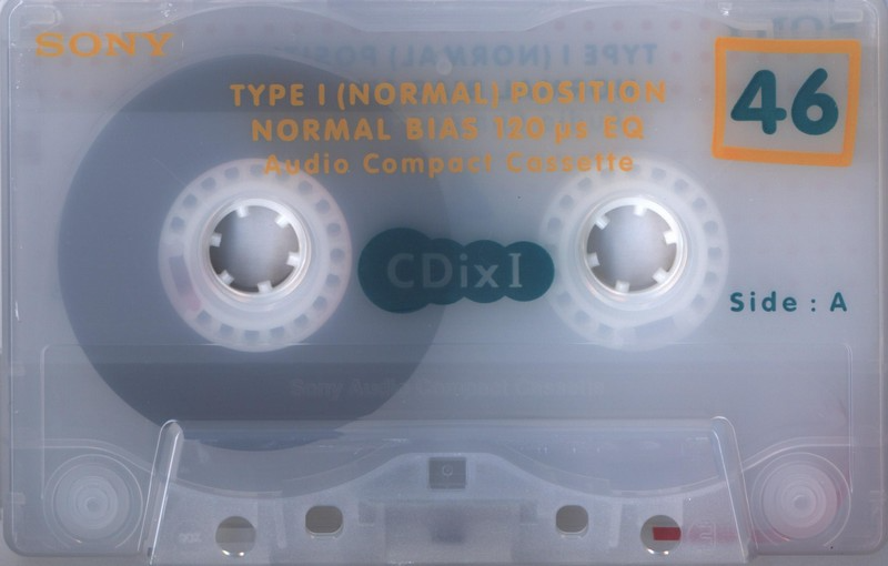 Compact Cassette: Sony  - CDix I 46