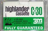 Compact Cassette 3M Highlander 30 Type I Normal 1972 USA