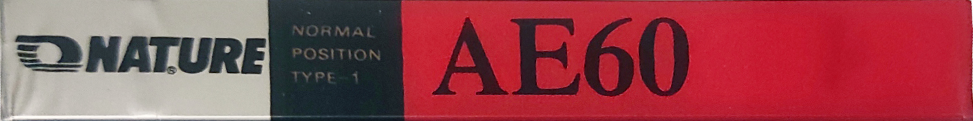 Compact Cassette Nature AE 60 Type I Normal China