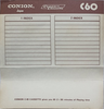 Compact Cassette Conion 60 Type I Normal Japan