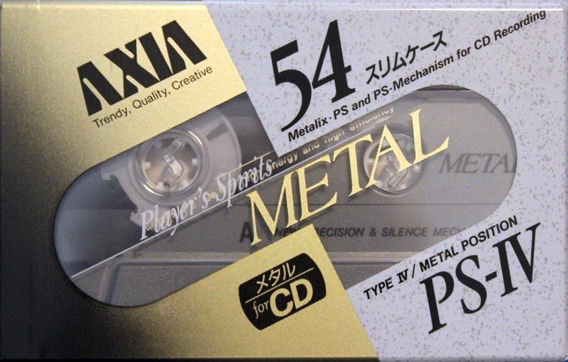 Compact Cassette: FUJI AXIA - PS-IV 54