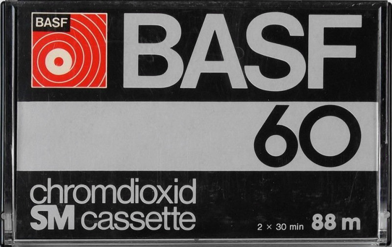 Compact Cassette: BASF  - Chromdioxid 60