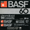 Compact Cassette BASF Chromdioxid 60 Type II Chrome 1977 Europe