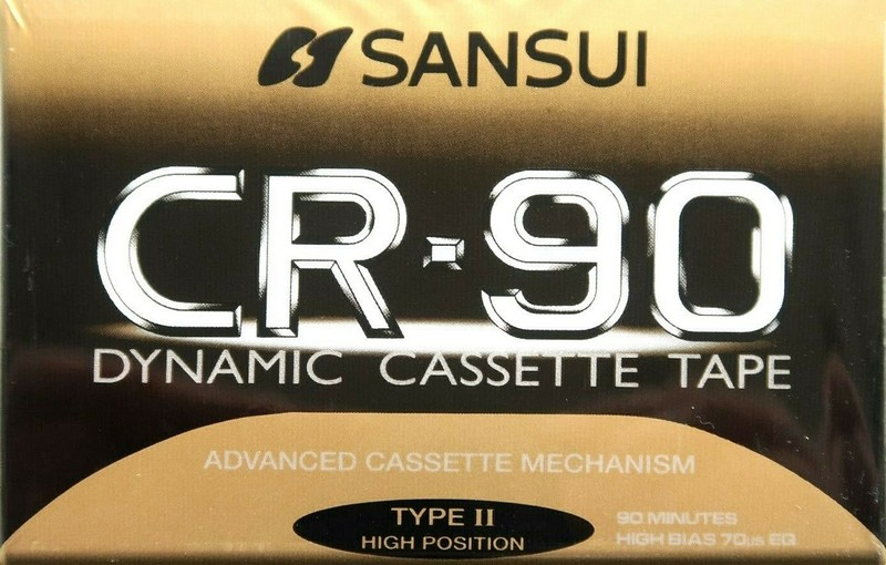 Compact Cassette: Unknown Sansui - CR 90