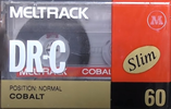 Compact Cassette Meltrack DR-C 60 "Cobalt" Type I Normal India