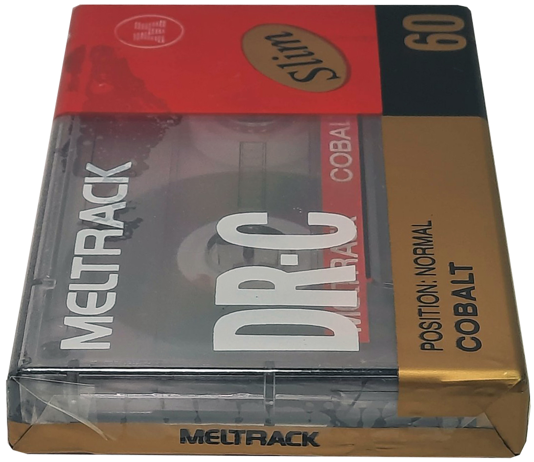 Compact Cassette Meltrack DR-C 60 "Cobalt" Type I Normal 1993 India