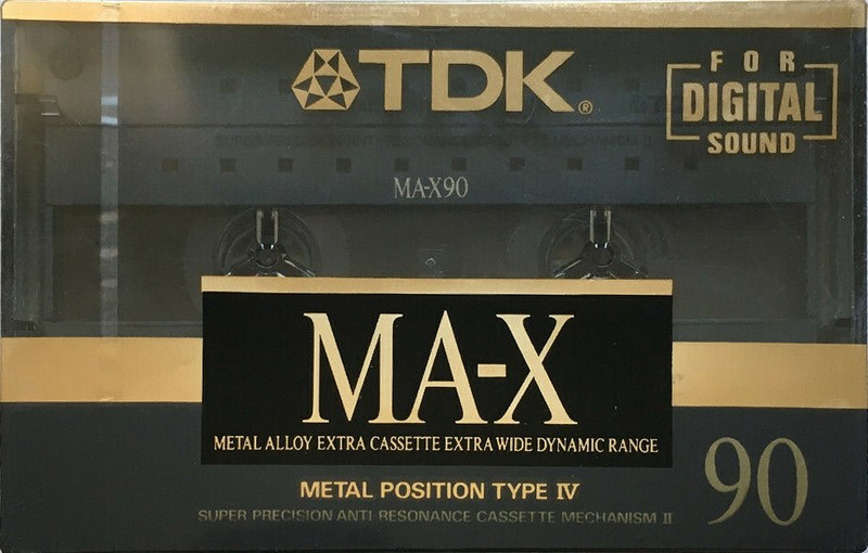 Compact Cassette: TDK  - MA-X 90