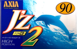 Compact Cassette AXIA J`z 2 90 "JZ2F 90" Type II Chrome 1996 Japan