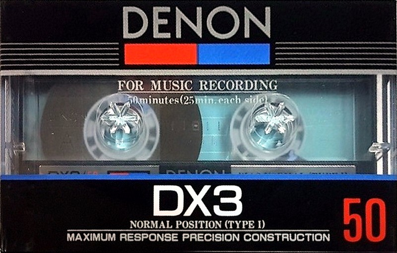 Compact Cassette: Nippon Columbia / Denon Denon - DX3 50