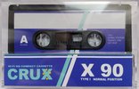 Compact Cassette CRUX X 90 "first" Type I Normal 2021 Russia