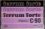 Compact Cassette Stilon Ferrum Forte 90 Type I Normal Poland