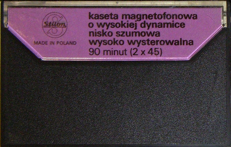 Compact Cassette Stilon Ferrum Forte 90 Type I Normal Poland