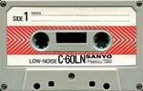 Compact Cassette Sanyo LN 60 Type I Normal 1975 Europe