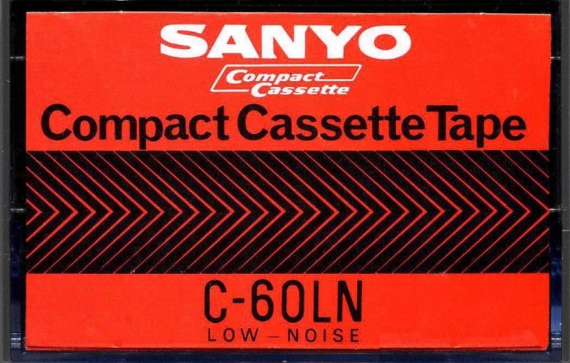 Compact Cassette Sanyo LN 60 Type I Normal 1975 Europe