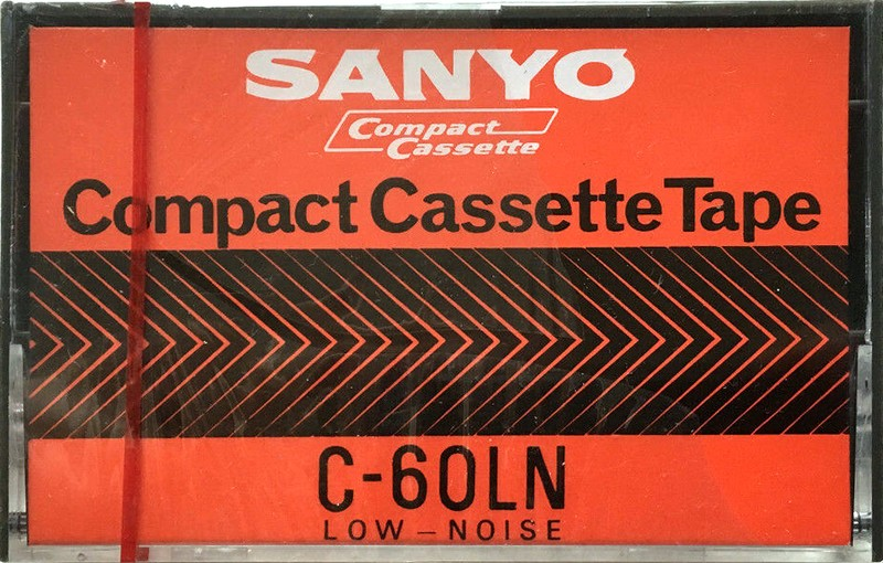 Compact Cassette Sanyo LN 60 Type I Normal 1975 Europe