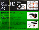 Compact Cassette BASF Super LH I 90 Type I Normal 1978 Japan