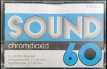 Compact Cassette M Sound 60 Type II Chrome 1981 Europe