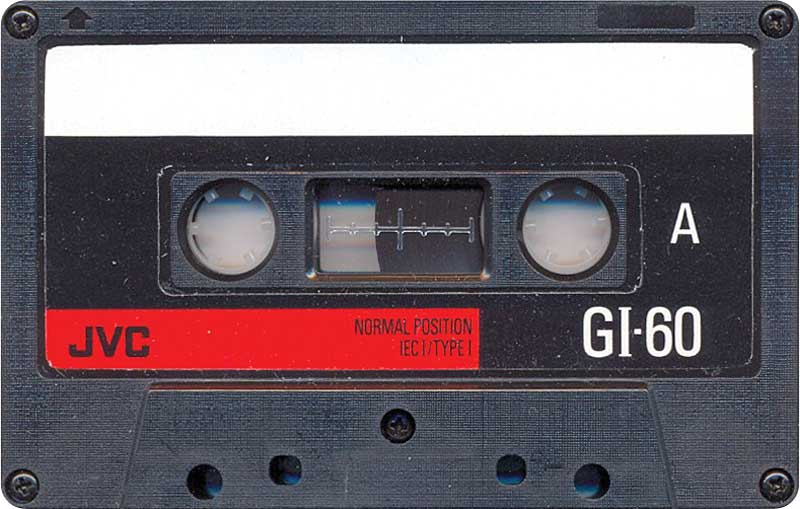 Compact Cassette:  JVC - GI 60