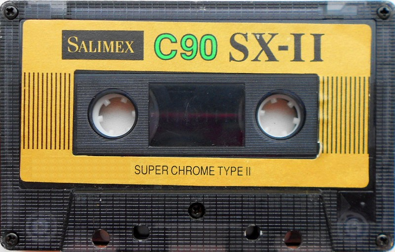 Compact Cassette Salimex 90 "SX-II" Type II Chrome 1983 Europe