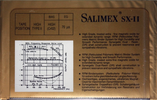 Compact Cassette Salimex 90 "SX-II" Type II Chrome 1983 Europe