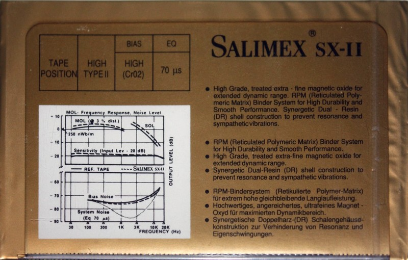 Compact Cassette: Unknown Salimex -  90