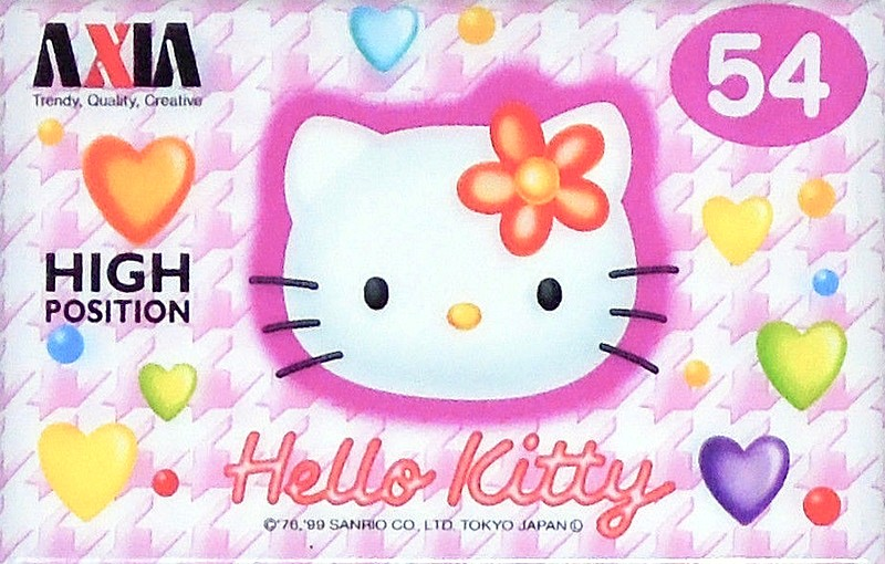 Compact Cassette: FUJI AXIA - Hello Kitty 54