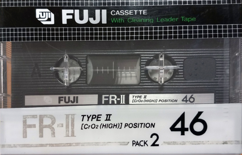 2 pack Fuji FR-II 46 Type II Chrome 1982 Japan