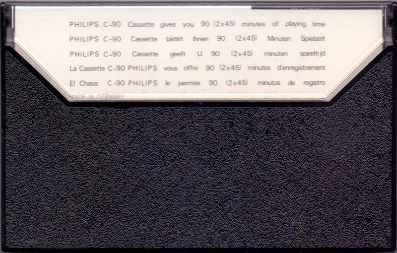 Compact Cassette: Philips  -  90