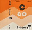 Compact Cassette Styl-box 60 "S" Type I Normal Unknown Country