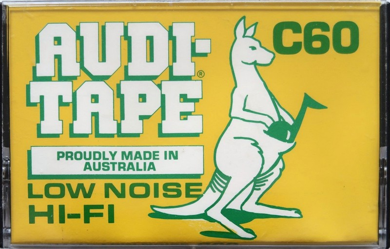 Compact Cassette Audi-Tape 60 Type I Normal 1986 Australia