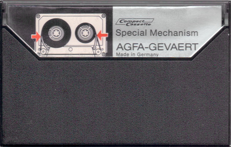 Compact Cassette AGFA Super Ferro Dynamic 90 Type I Normal 1977 Europe