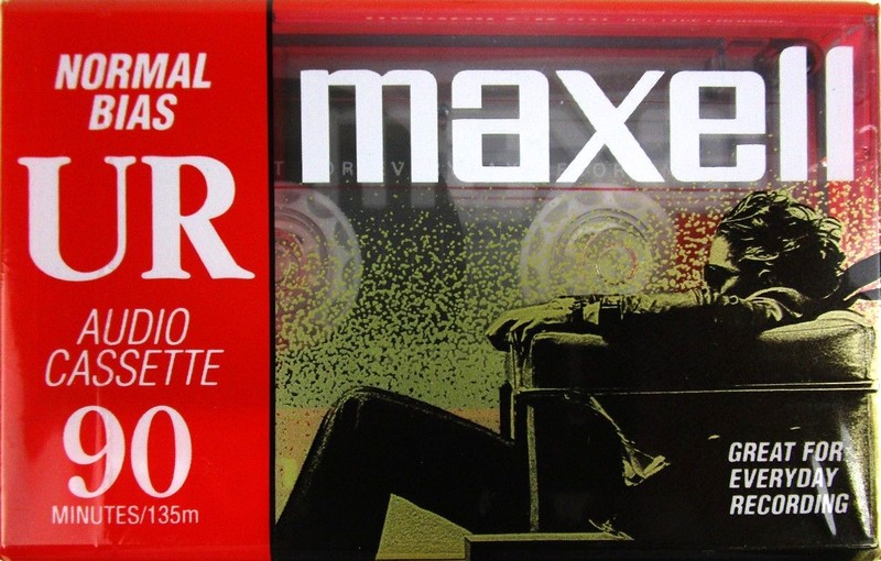 Compact Cassette Maxell UR 90 Type I Normal 2000 North America
